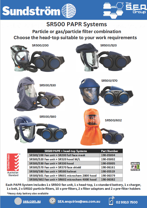 Brochures – Safety Equipment Australia